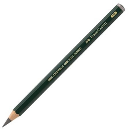 Чернографитен молив Faber-Castell 9000 Jumbo, HB