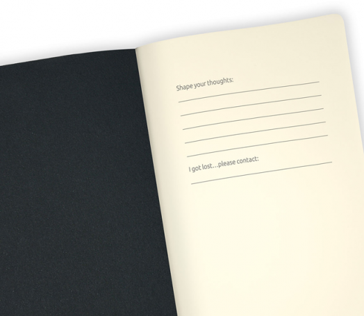 Бележник Castelli Shibori Jute, линирани, 9 х 14 см.