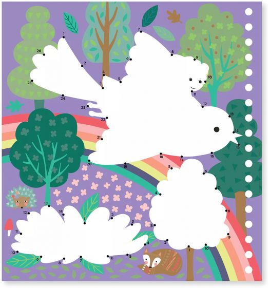 Магическа книжка за рисуване Floss & Rock - Fairy Tale