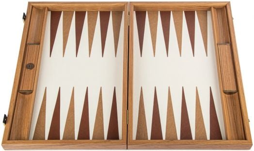 Табла Manopoulos с отделения - крокодилска кожа, слонова кост