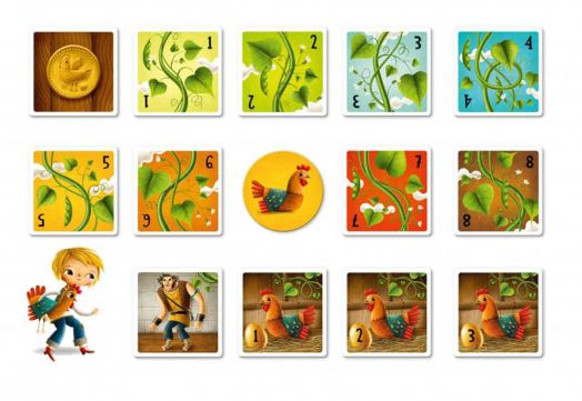 Детска настолна игра: Джак и бобеното стъбло