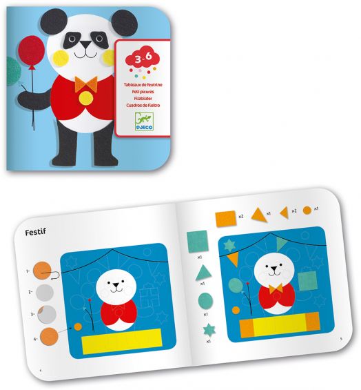 Колажи за най-малките Djeco - Животни