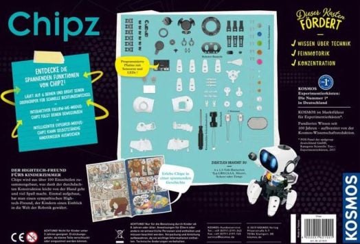 Игрален комплект Kosmos: Чипц интелигентният робот