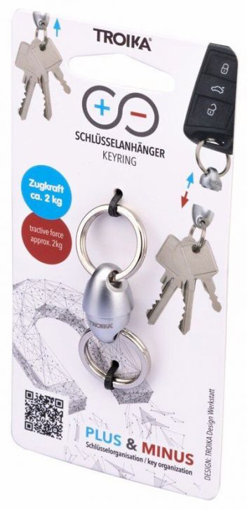 Ключодържател Troika - Plus & Minus