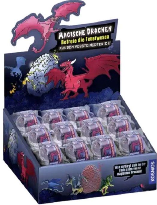 Драконови яйца Kosmos, асортимент
