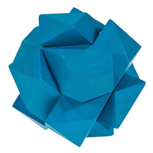 3D пъзел от бамбук - Син възел