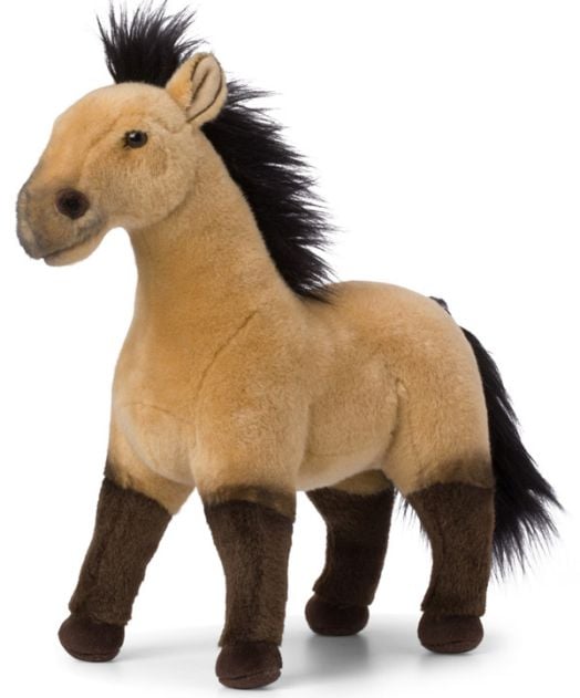 Плюшена играчка WWF - Див кон, бежов, 29 см.