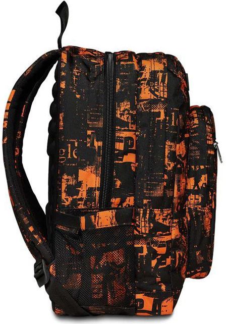 Ученическа раница Seven Freethink Orange с две отделения и USB порт