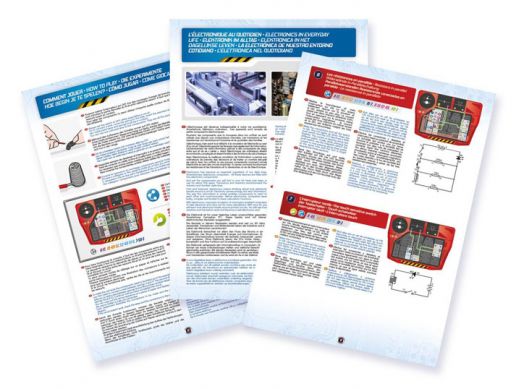 Комплект за експерименти Buki - Експертно електричество, 50 експеримента