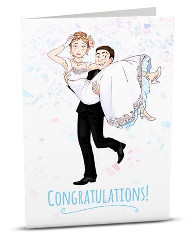 iGreet Картичка - Младоженци