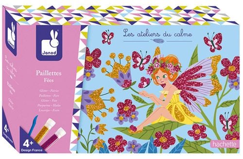 Кративен комплект Janod - Феи с брокат