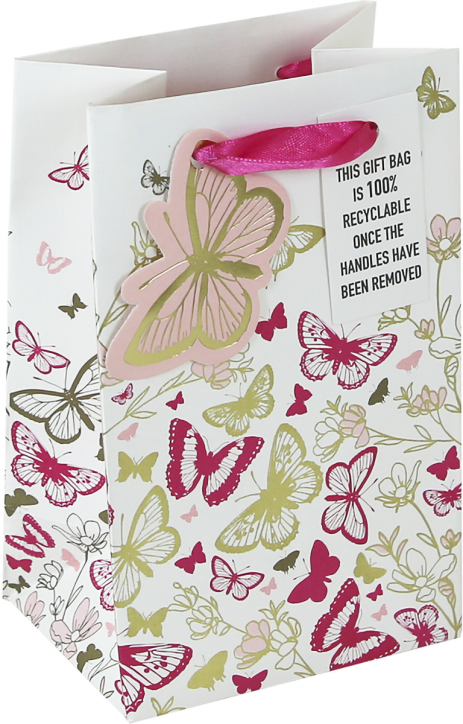 Подаръчна торбичка за парфюм Eurowrap - Пеперуди