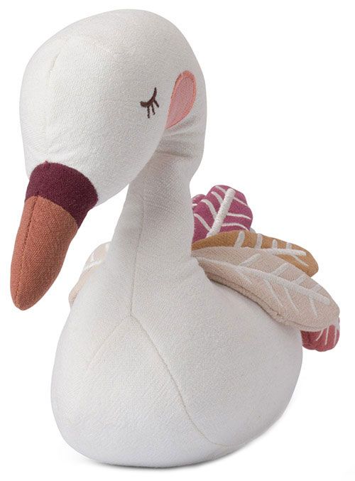 Плюшена играчка Picca Loulou - Лебедът Сузи