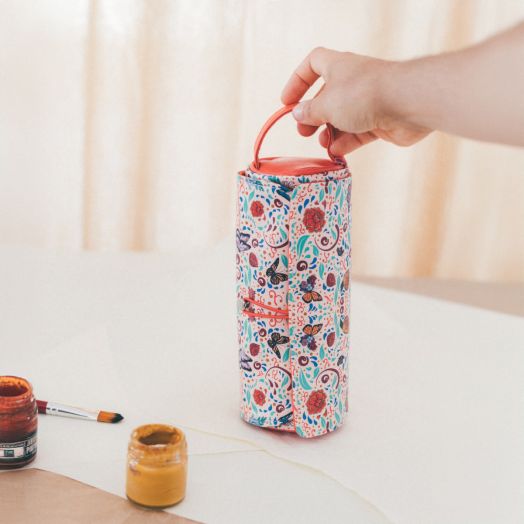 Навиващ несесер Frida Kahlo Viva La Vida Roll Up