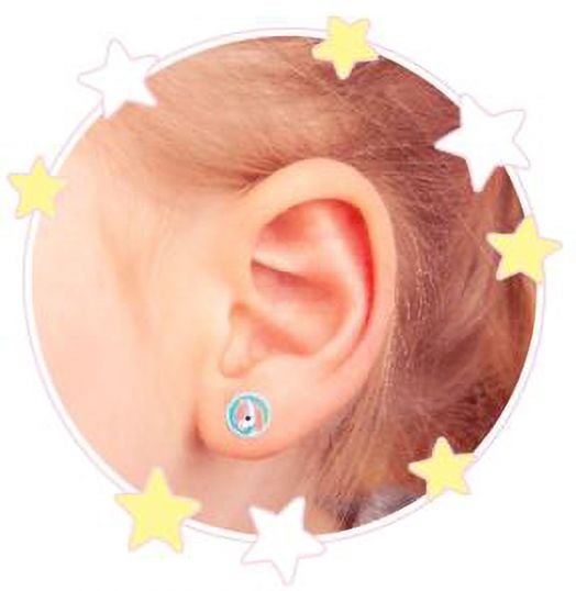 Лепящи обеци Top Model Ylvi за многократна употреба