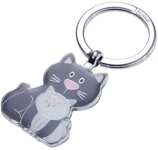 Ключодържател Troika Cat & Kitty