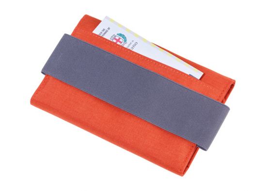 Калъф за документи Troika Reisebüro, оранжев