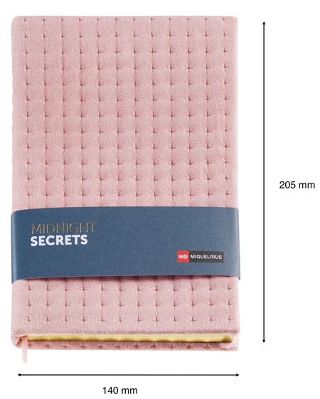 Тефтер Miquelrius Midnight Secrets Rosa