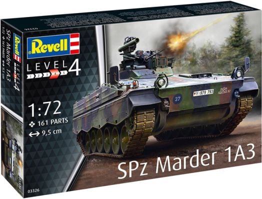 Сглобяем модел Revell - Танк Marder 1A3