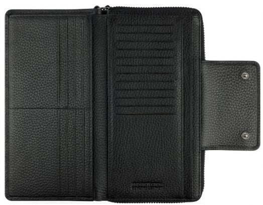 Дамски портфейл Bugatti Elsa Long Zip Wallet, черен