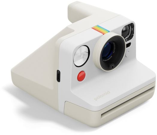 Фотоапарат за моментни снимки Polaroid Now Gen 3, Pebble White