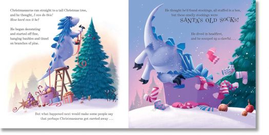 The Christmasaurus and the Night Before Christmas