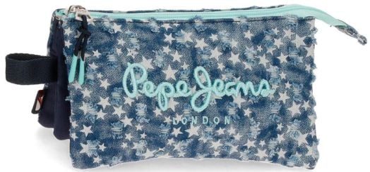 Несесер Pepe Jeans Denim Star с три отделения