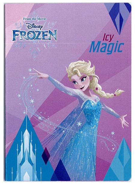Тетрадка Frozen А4, 40 листа с малки квадратчета