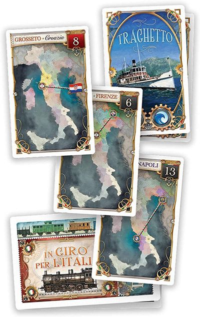 Разширение за настолна игра Ticket to Ride: Japan & Italy