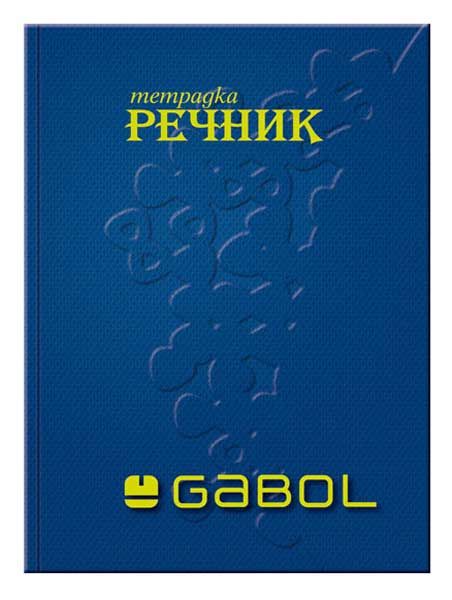 Тетрадка – речник Gabol B5, 100 листа с широки редове, две полета