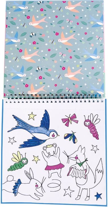 Магическа книжка за рисуване Floss & Rock - Enchanted