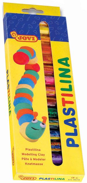 Пластилин Jovi, 15 цвята