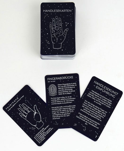 Карти Gift Republic - Гледане на ръка, немски език