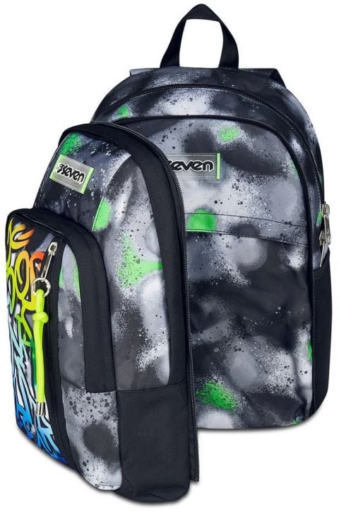 Ученическа раница Seven Dual Detach Spring Paint с две отделения