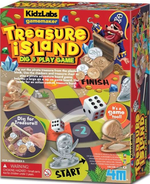 Изкопай и играй 4M - Островът на съкровищата