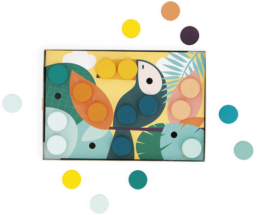 Дървена играчка Janod - Моята първа мозайка