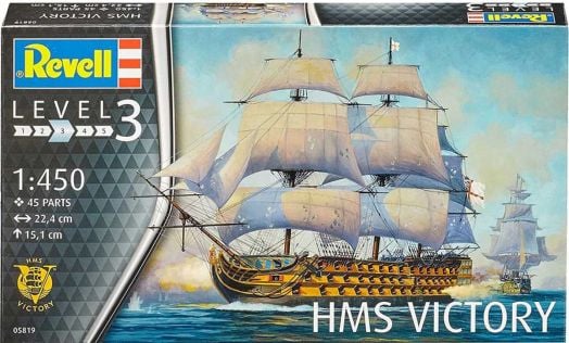 Сглобяем модел Revell - Ветроходен кораб HMS Victory