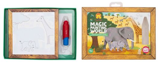 Комплект за рисуване с вода Tiger Tribe - Сафари