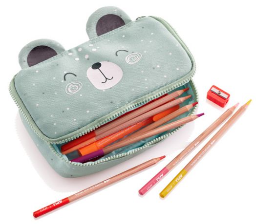 Несесер Miquelrius Wild Puppies с едно отделение - Мече