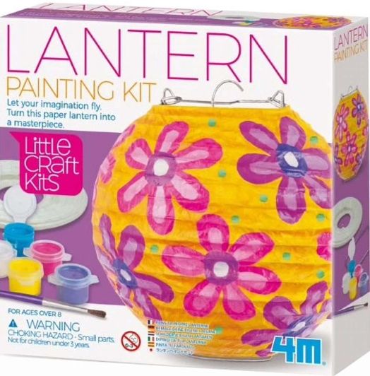 Творчески комплект 4M - Нарисувай и оцвети фенер от хартия