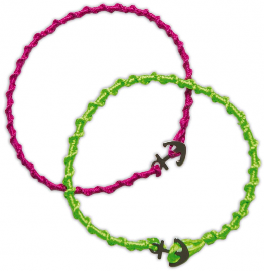 Творчески комплект Janod - Направи си сама бразилски неонови гривни