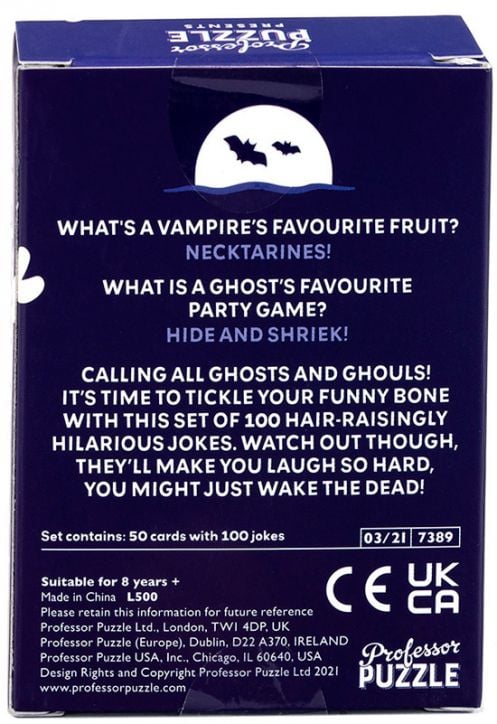 Игра Professor Puzzle: Spooky Jokes