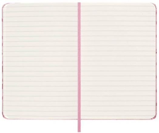 Джобен тефтер Moleskine Sakura Couple с твърди корици и линирани страници