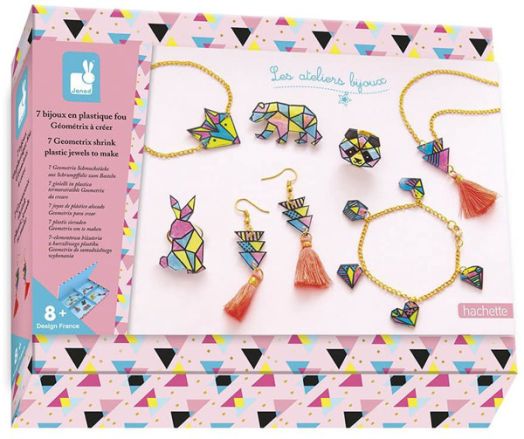 Творчески комплект Janod - Направи бижута Geometrix