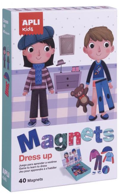 Детска магнитна игра Apli Kids - Дрехи