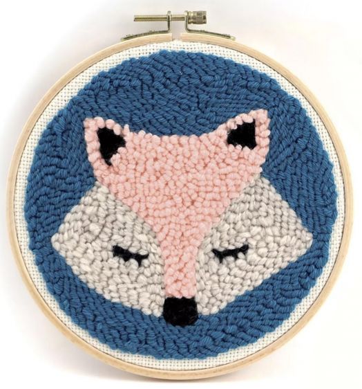 Комплект за пънч бродерия Graine Creative - Лисица