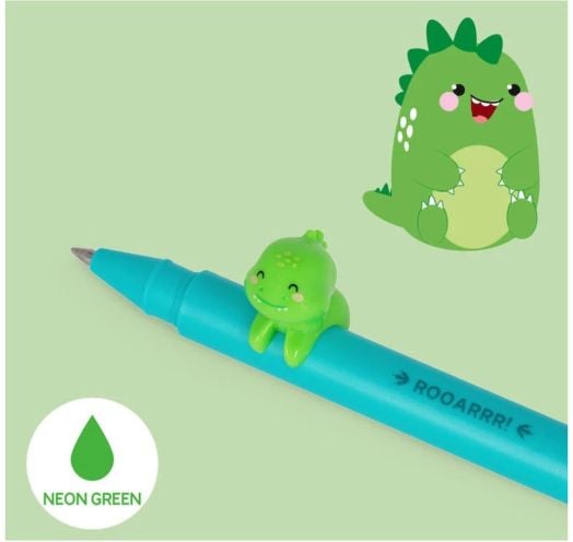 Гел химикалка с животинче Legami - Dino