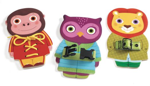 Дървена играчка Djeco: Attachtou