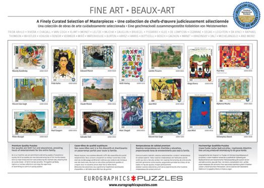 Пъзел Eurographics - Обяд на лодката, 1000 части