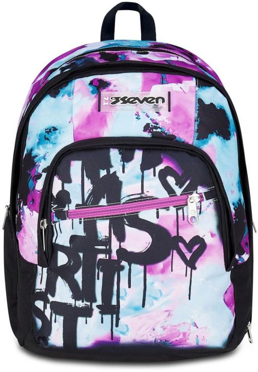 Ученическа раница Seven Dual Detach Quick Graffiti с две отделения